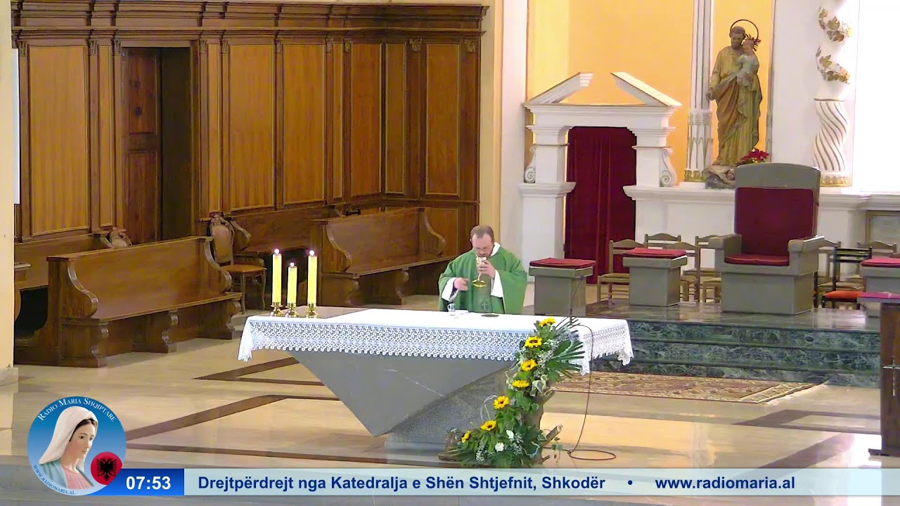 Mesha e shenjtë nga Katedralja e Shën Shtjefnit Shkodër