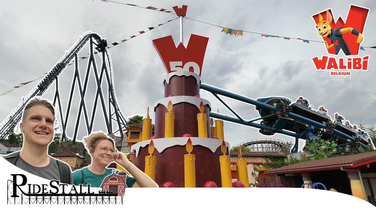 Walibi Belgien 2025 - viele tolle Achterbahnen und mehr | VLog