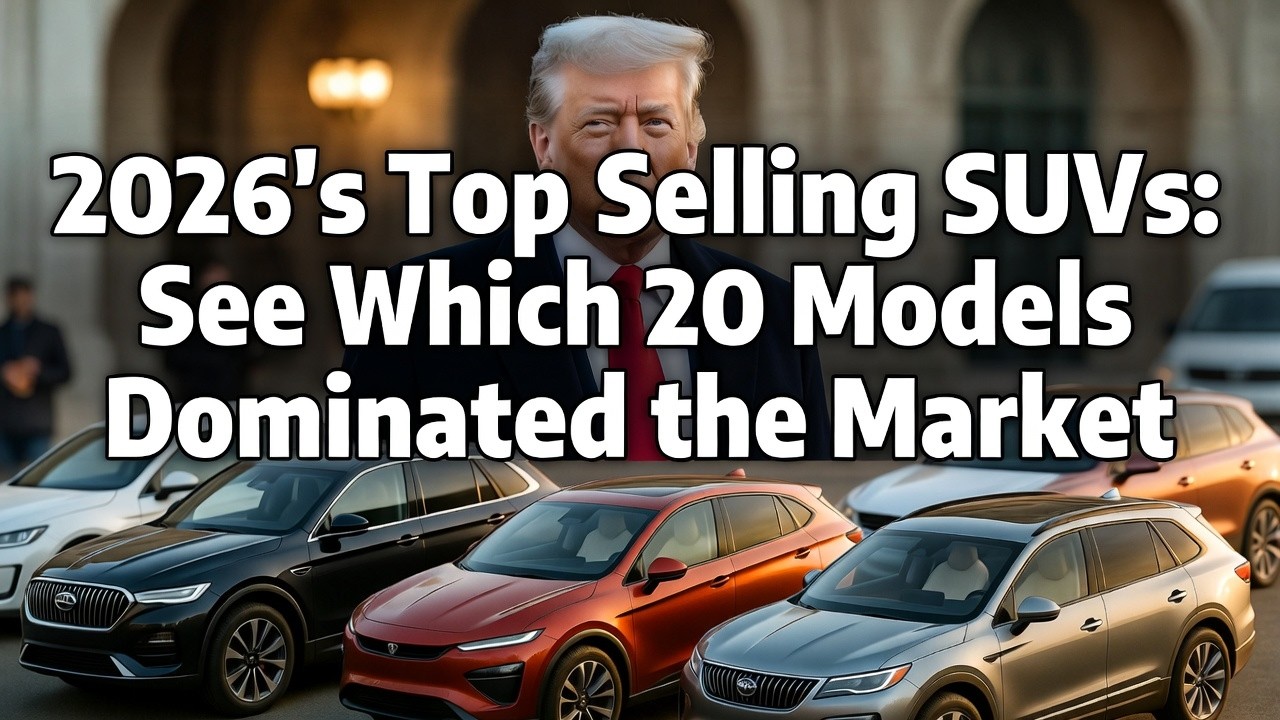 2026’s Top Selling SUVs: See Which 20 Models Dominated the Market