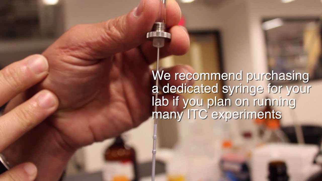 NanoITC Basic Operation - Yale CBIC