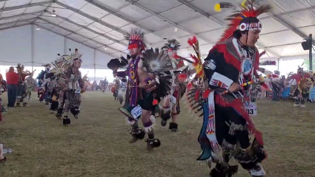 Ted Walsey Sr Memorial Old Style Round Bustle Special @ Legends Powwow 2023
