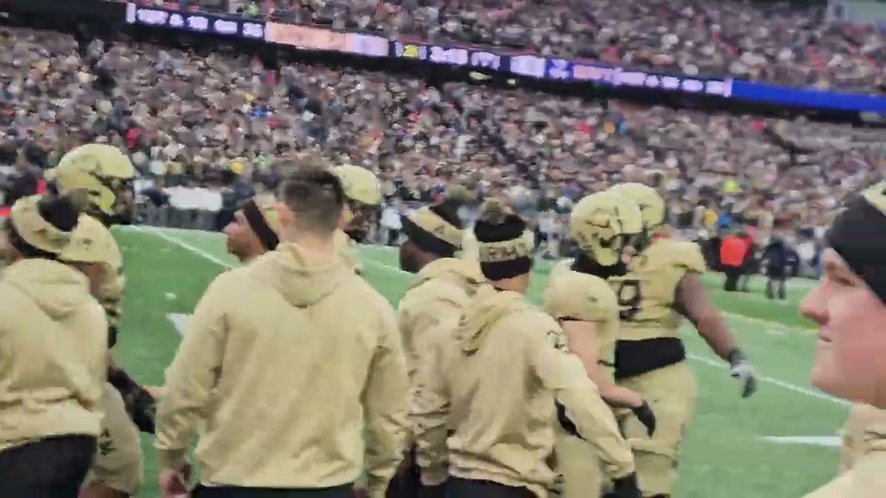 Flyovers, Army Team Entrance, QB Warm-ups 2023 Army-Navy Game