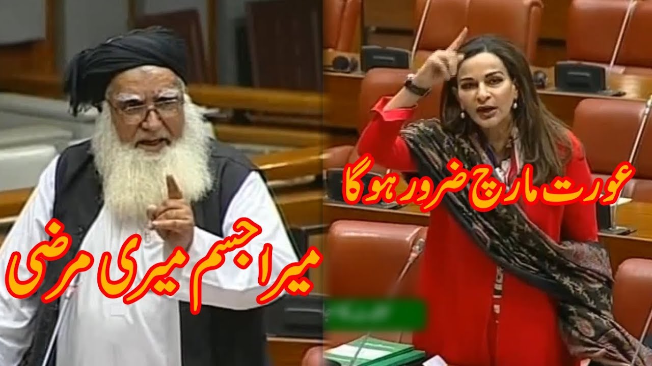AURAT MARCH 2020 | Sherry Rehman VS Molvi Faiz Muhammad HEATED DEBATE in Senate
