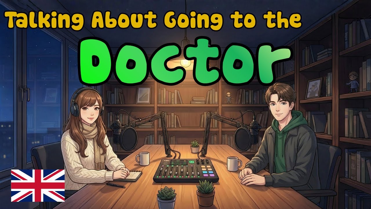 Talking About Going to the Doctor in English | Easy English Conversation Practice for Beginners
