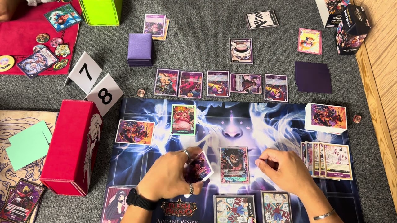 U/P Luffy VS P/B Luffy One Piece TCG! [OP11]