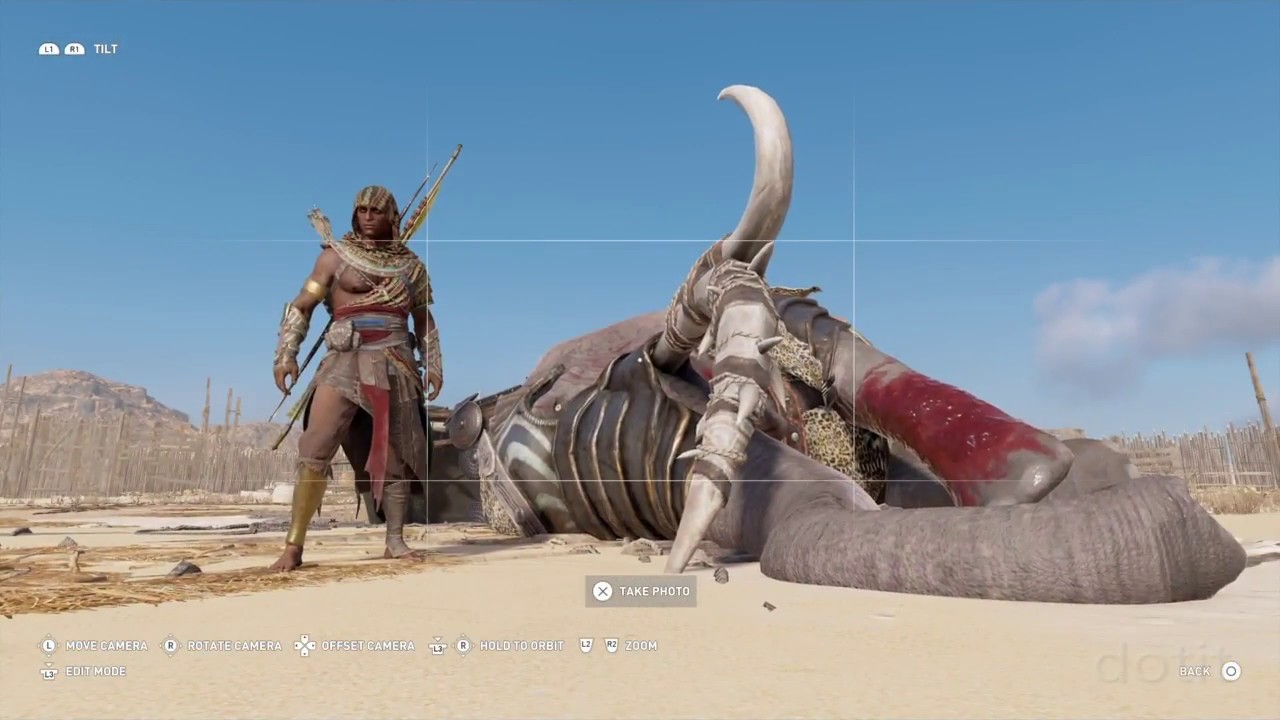 Assassin's Creed: Origins - Kill Elephant easily with a cursed weapon