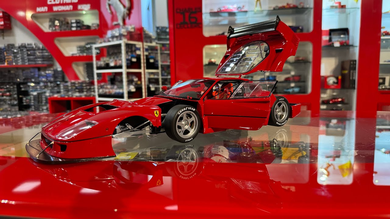 FERRARI F40 Competizione 1/12 by Kyosho! PARADISO PER GLI OCCHI!