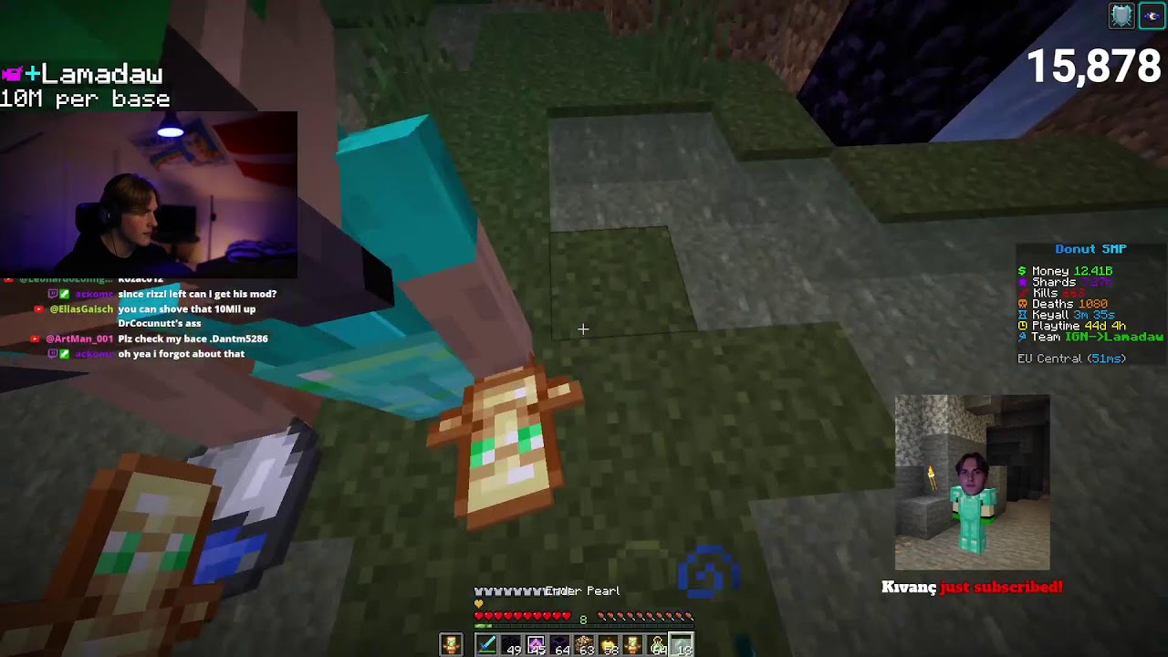 | DONUTSMP | RATING BASES 10M PER | BOUNTY