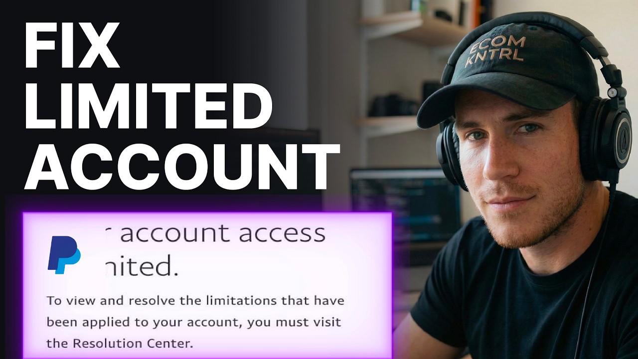 How to Fix Limited PayPal Account (2026) | Step-by-Step