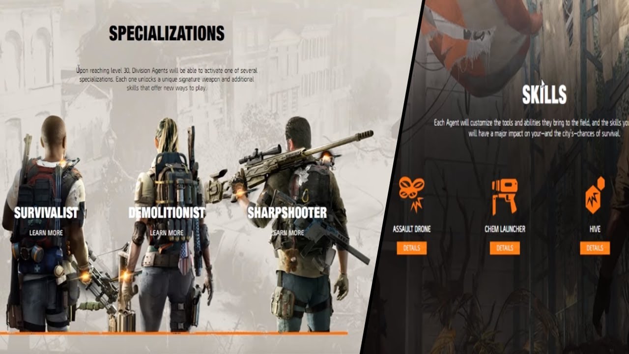 THE DIVISION 2 - NEW SPECIALIZATIONS & ABILITIES | EVERYTHING YOU NEED TO KNOW (SIGNATURE WEAPONS)