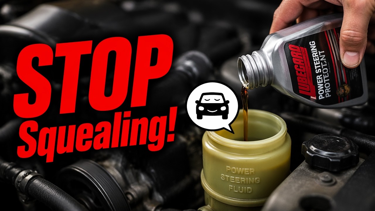 How To Get Rid of Power Steering Squealing with Lubegard Power Steering Protectant
