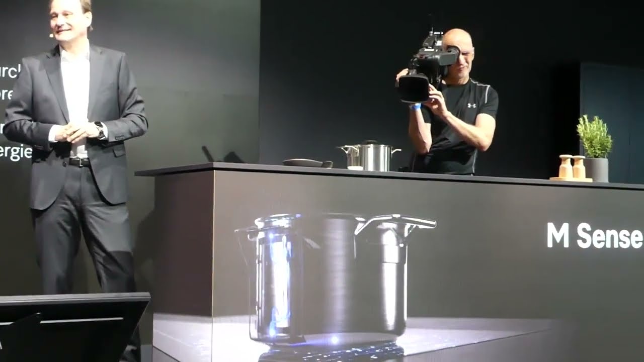 Miele M Sense intelligentes Kochgeschirr mit Touch Bedienung IFA 2025 Nichts kocht über