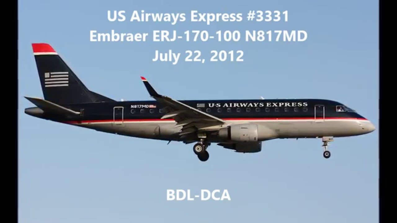 US Airways Express #3331 BDL-DCA