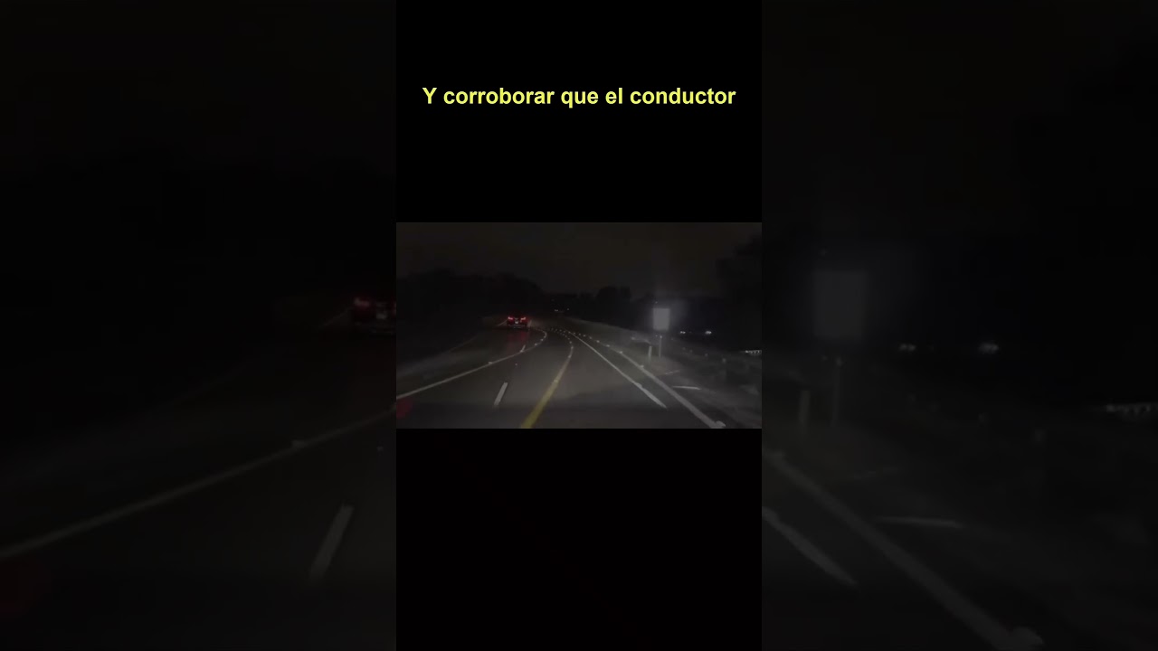 Camionero Conduce de Noche&hellip; Hasta Que Ve ESTO y Queda en Shock 😱 #leyendas #terrorymisterio
