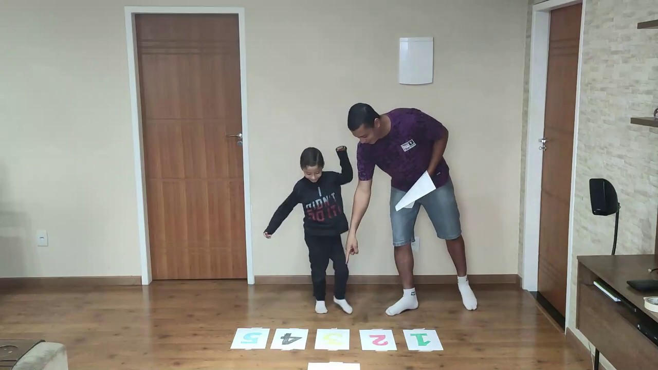 Educação Física em casa - Memorização e coordenação