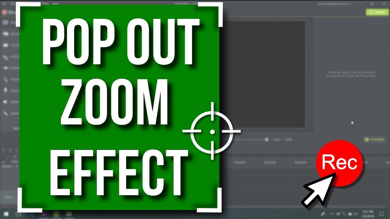 Pop Out Zoom Effect in Camtasia 9