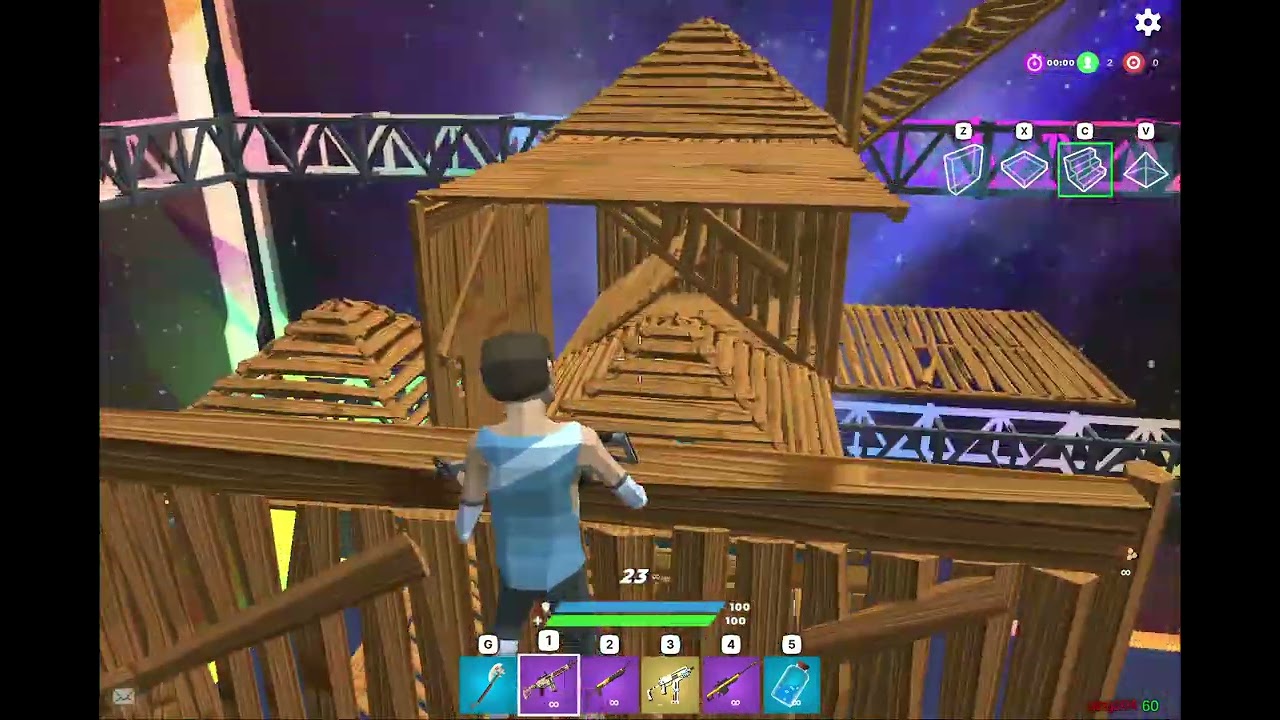 I tried to record myself playing Build Now GG and I won by bare luck (both rounds).