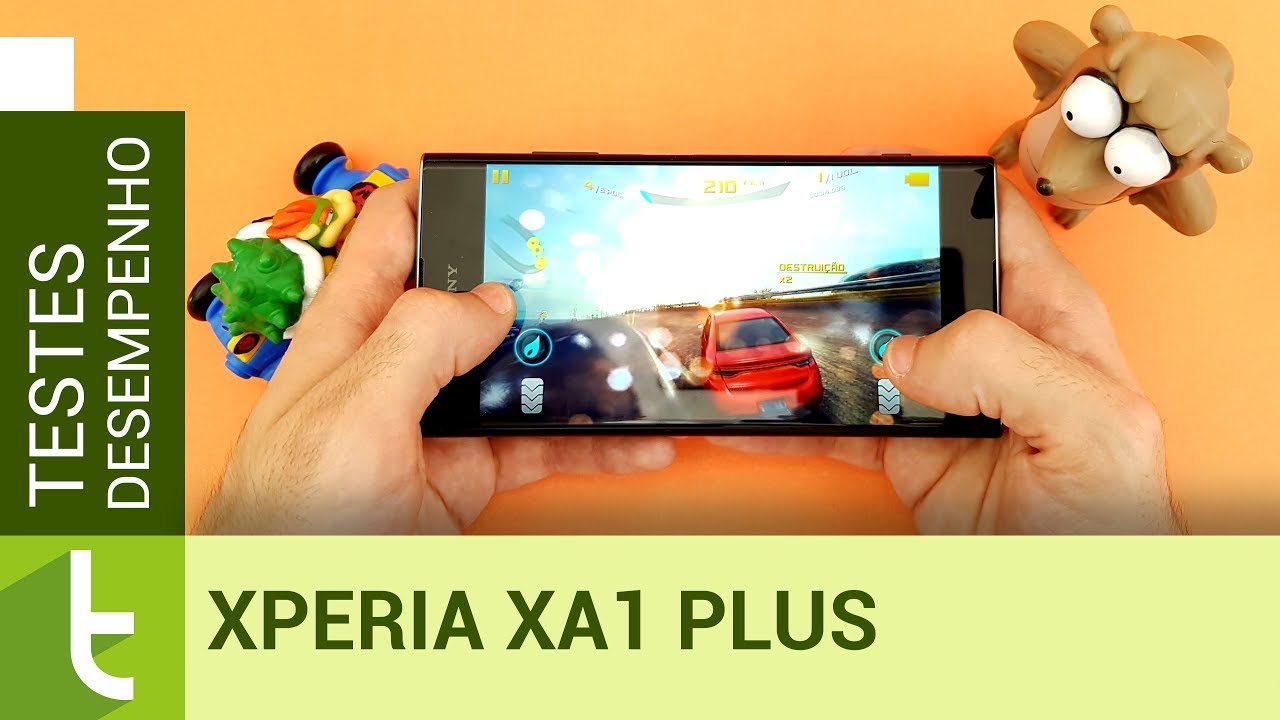 Desempenho do Sony Xperia XA1 Plus | Teste de velocidade do TudoCelular