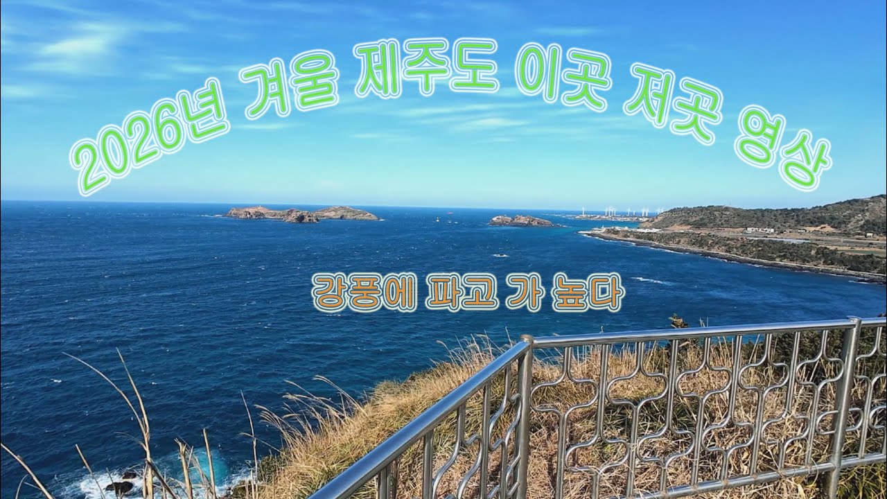 2026년 겨울 제주도 이곳 저곳 탐방 (Exploring Jeju Island in the Winter of 2026)