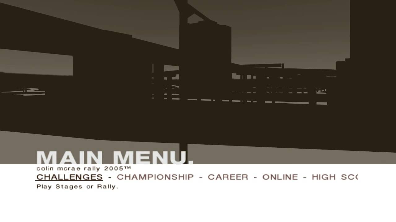 Colin Mcrae Rally 2005 - Main Menu Theme