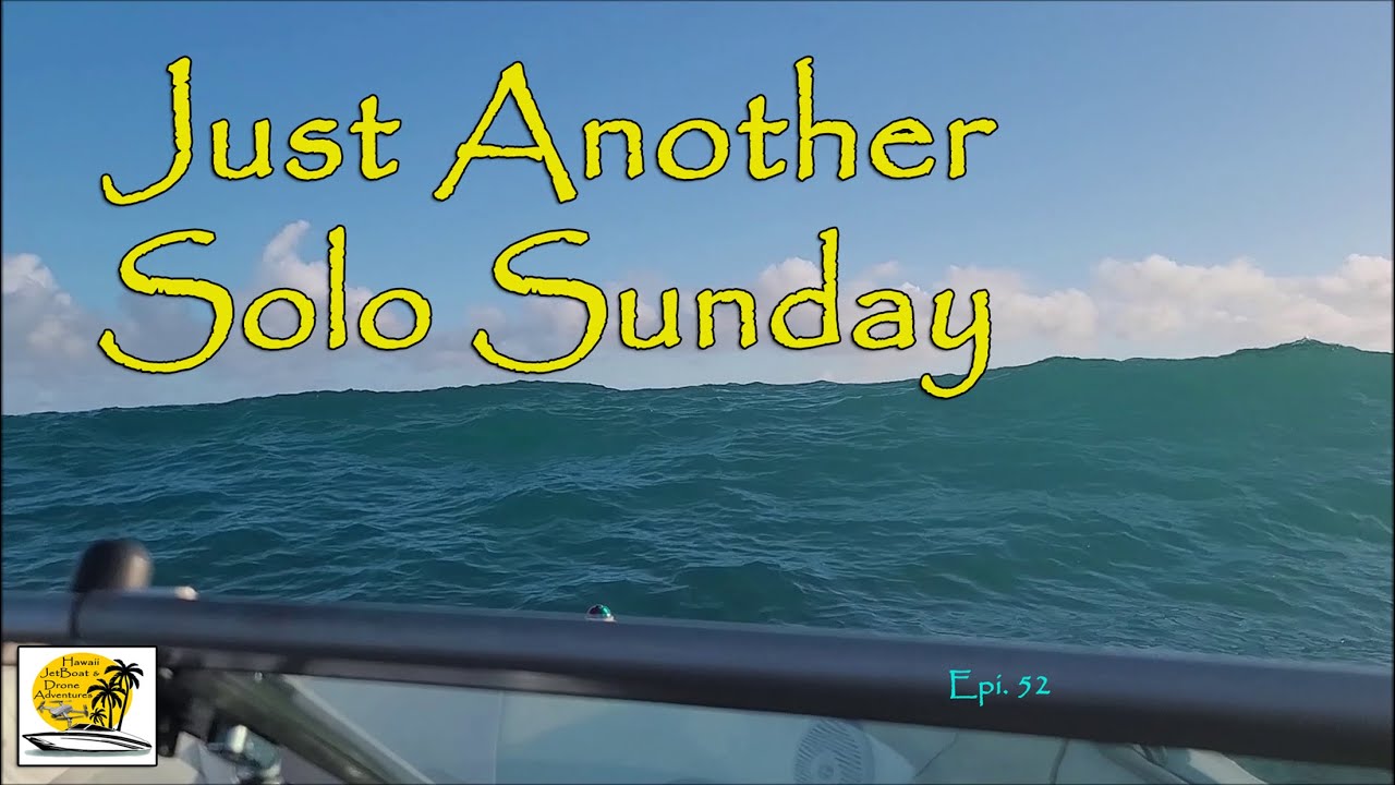 Solo Sunday Boating Yamaha Jetboat Hawaii