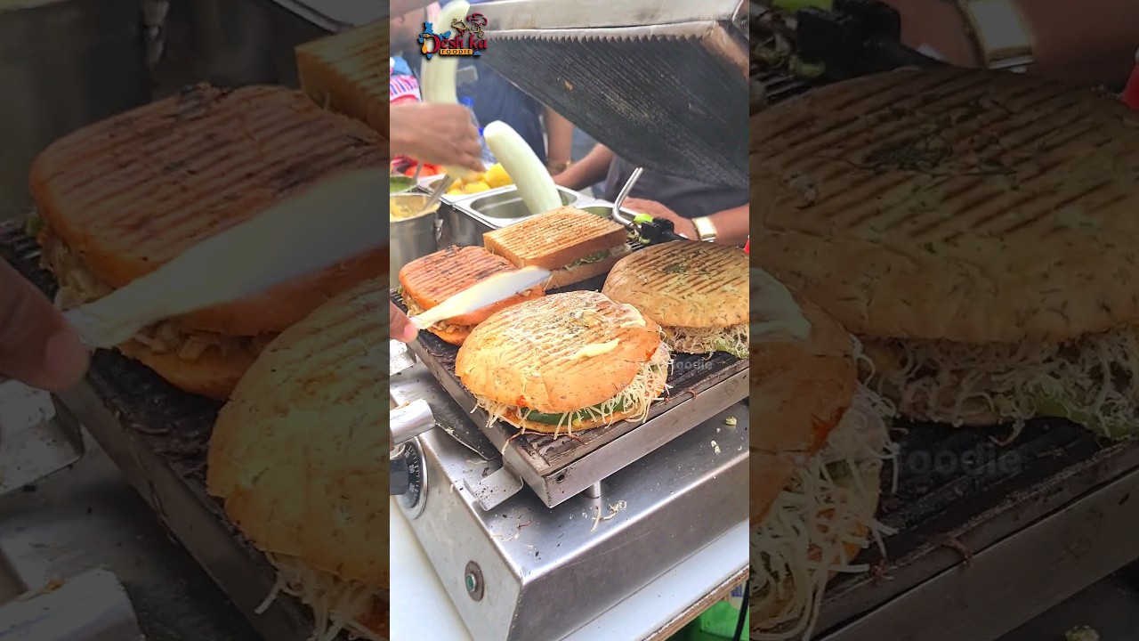 Mumbai viral sandwich | kulcha sandwich #mumbaisteetfood #shorts