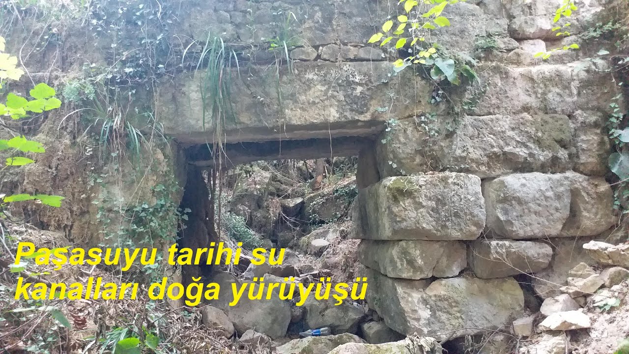 Paşasuyu tarihi su kanalları(kemerleri) doğa yürüyüşü