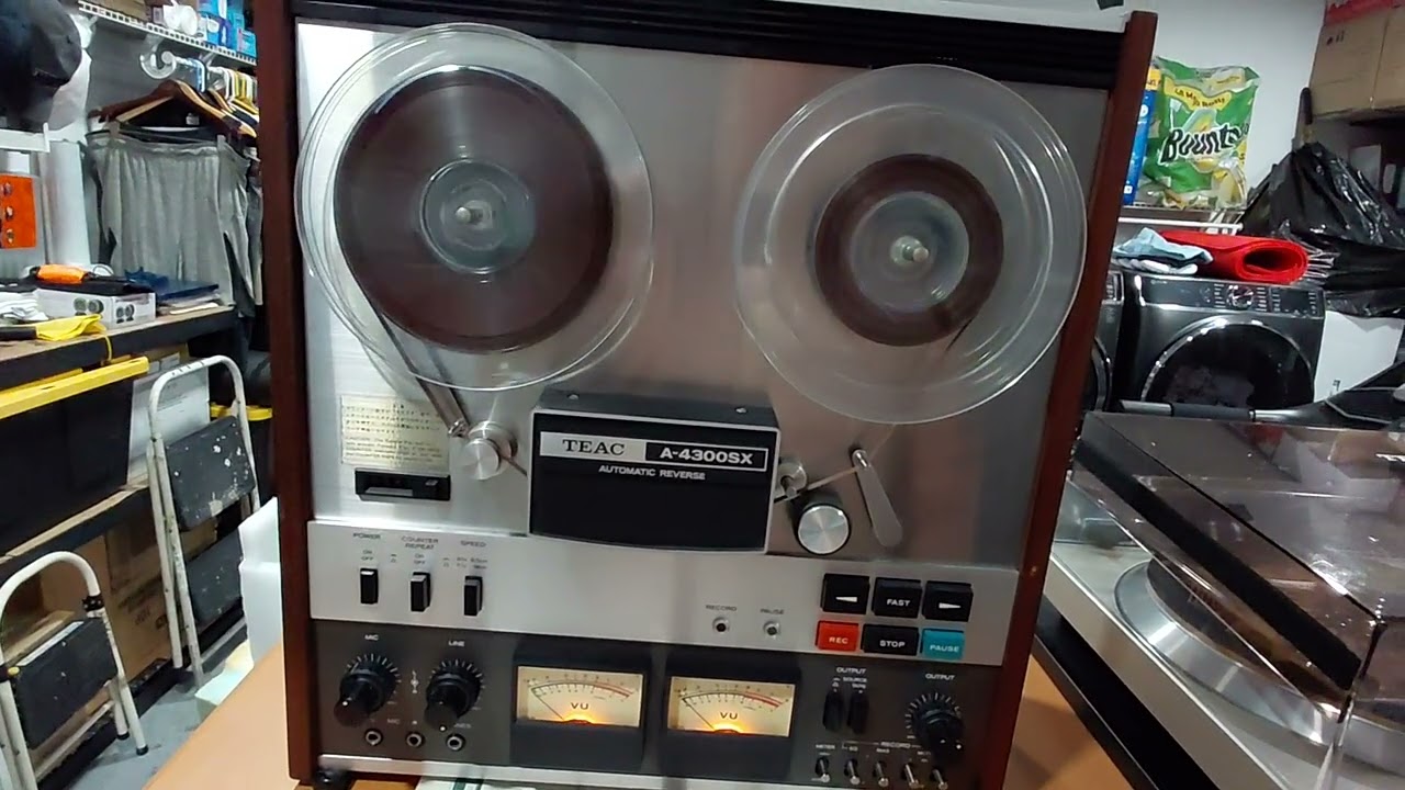 teac A-4300sx reel to reel by pvaudiovintage