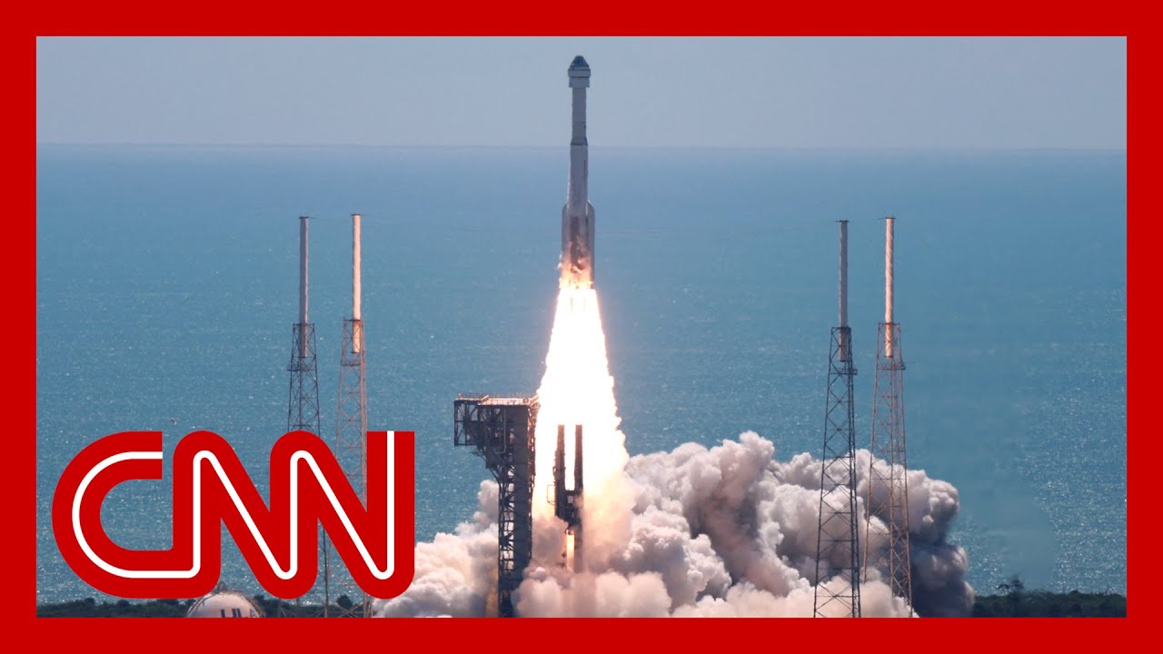 Boeing spacecraft carrying two NASA astronauts lifts off in historic launch