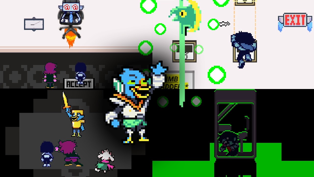 What if Berdly ACTUALLY made the Dark World?