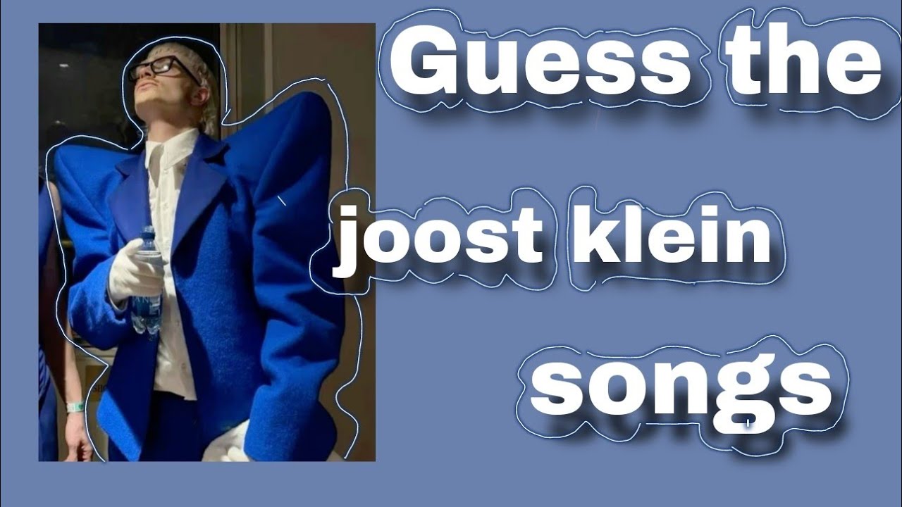 JOOST KLEIN QUIZ🔷️  - Guess the Joost Klein song #joostklein #quiz #music