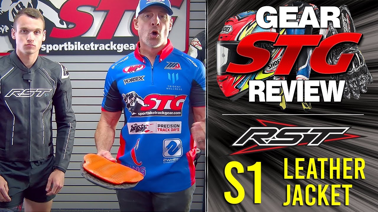 RST S-1 CE Leather Jacket Review from SportbikeTrackGear.com