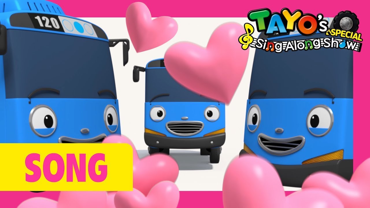 Learn Colors with Buses l If you're happy and you know it l Tayo Sing Along Special