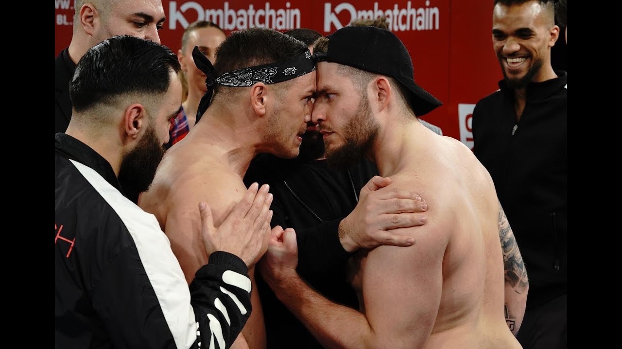 Das offizielle Wiegen & Face-Off / 18. Februar, 2022