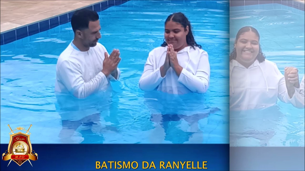MOMENTO BATISMO NAS ÁGUAS | BATISMO DA RANYELLE  - LOUVOR COVER Ainda BemGBA Worship,