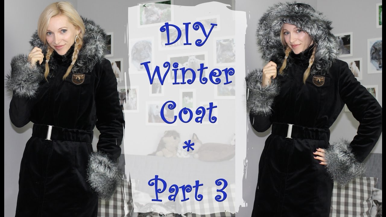 DIY Winter Coat | Cruelty Free | Part 3 of 4 | The Hood, The Collar