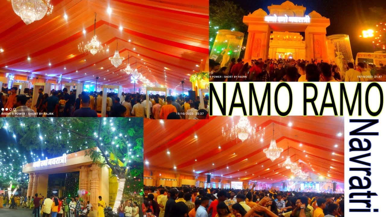 NAMO RAMO Navratri 2023|Dombivli|Kalyan|KDMC ground|Garba #vlog #garba #navratri @Therajrkvlog