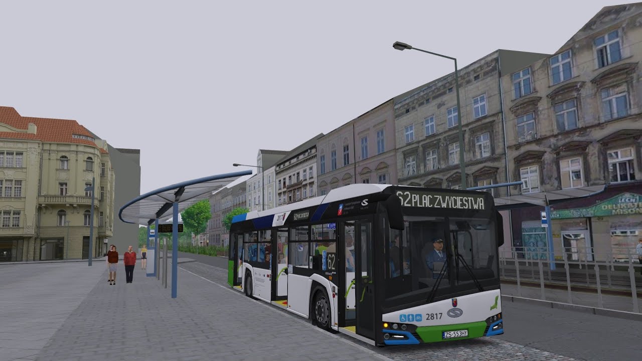 OMSI 2 - Solaris Urbino 12 IV #2817 - Linia 62 - SPA Dąbie