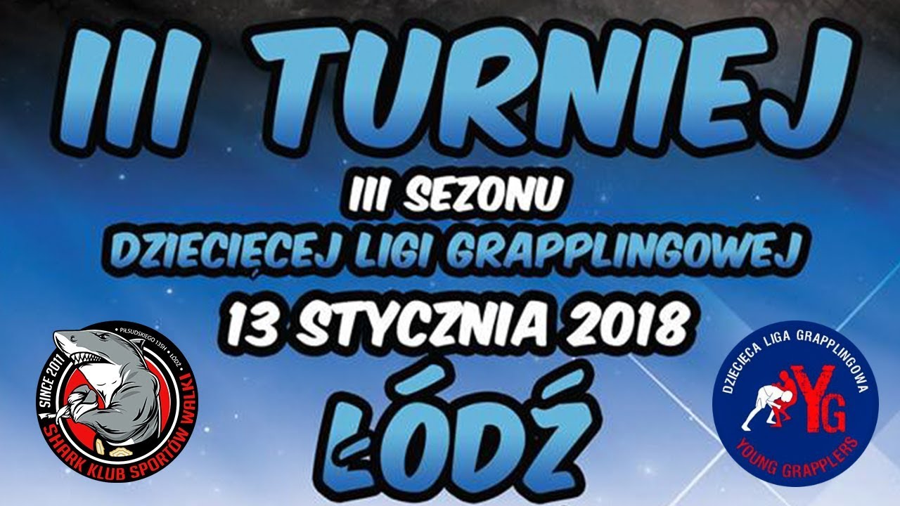 3 Turniej dziecięcej Ligi Grapplingowej w K.S. SHARK Łódź