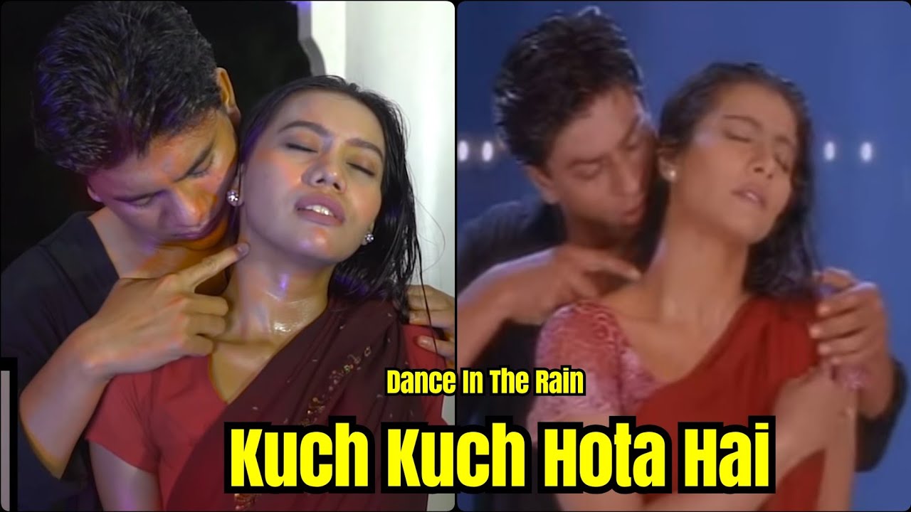 KUCH KUCH HOTA HAI - DANCING IN THE RAIN scene - Vina Fan Version - Parodi India Recreate Kajol SRK