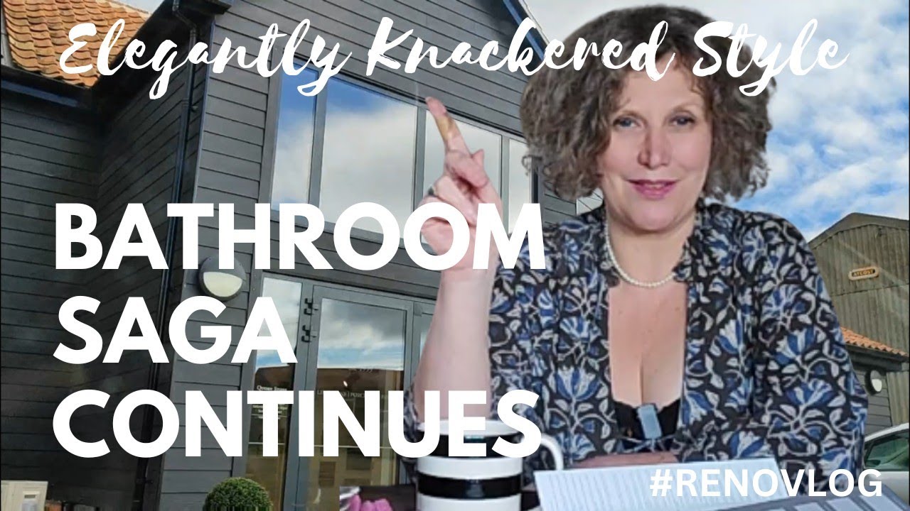 Bathroom Interior Reno Update - We've hit a DIY Tile Making snag  VLOG