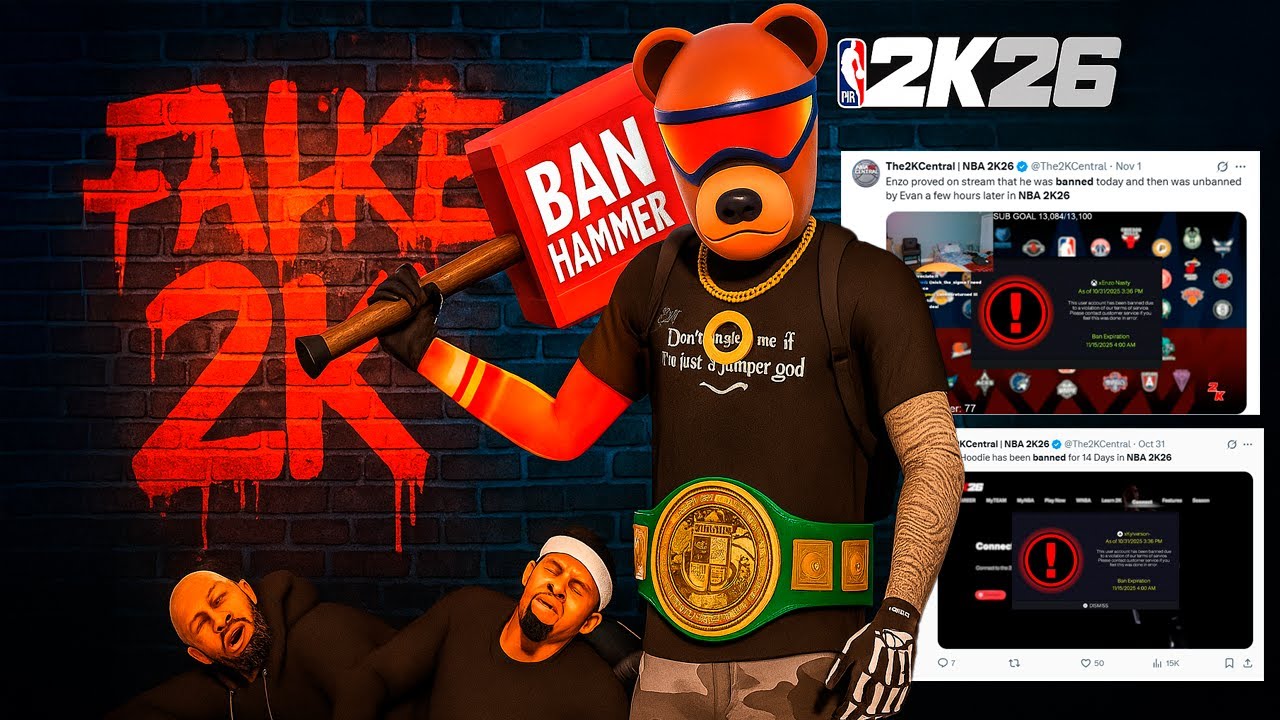 2K только что забанили ПОЛОВИНУ сообщества 😳 | Раскрыта поддельная сторона 2K!