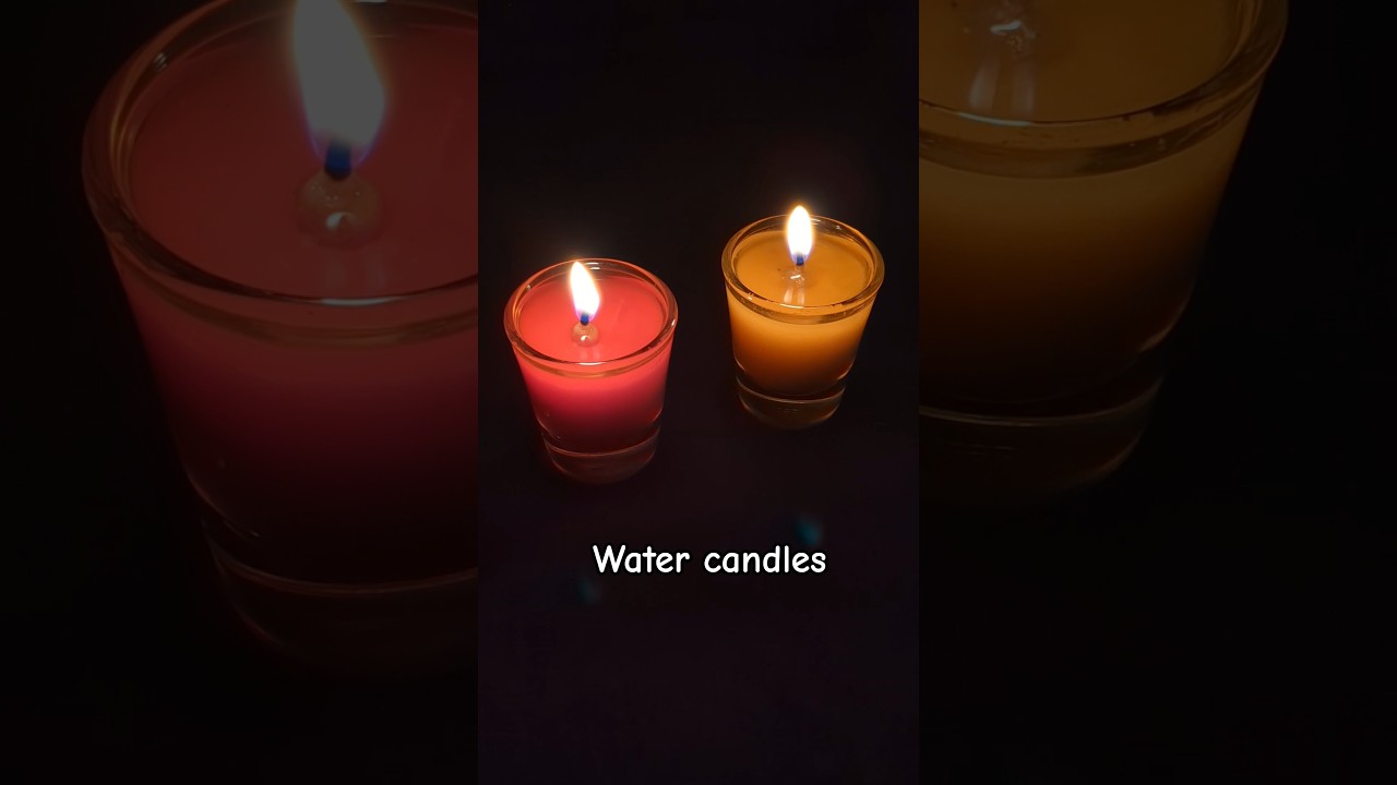 DIY water candles / water Diya/ water Deepam #watercandles #waterdiya #diwali #diwalidecoration #diy
