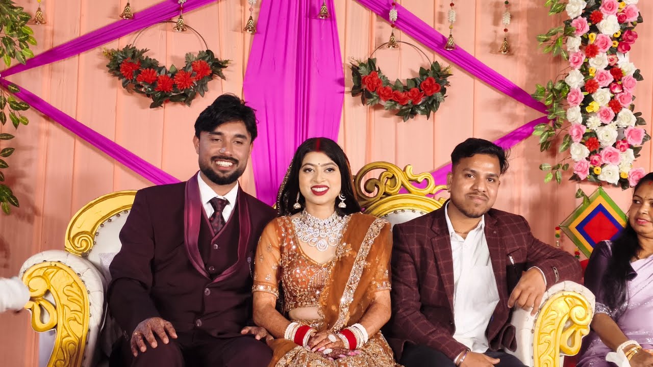 Reception party Vlog😘🥰 reception party mein injoy
