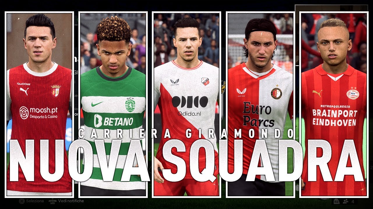 SCEGLIAMO LA NUOVA SQUADRA PER LA CARRIERA GIRAMONDO!
