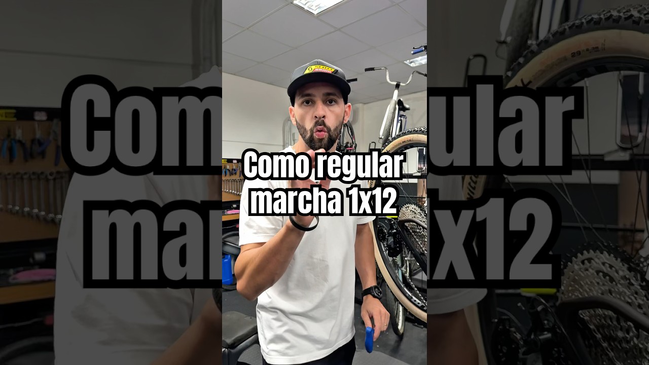 Como regular marcha 1x12 #bike #mtb #ciclismo #dicas