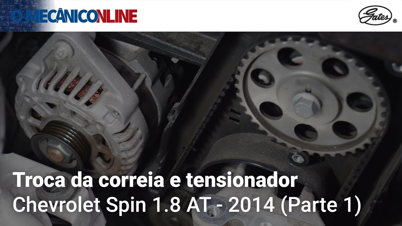 Desmontagem do sistema de sincronismo do Chevrolet Spin 1.8 AT