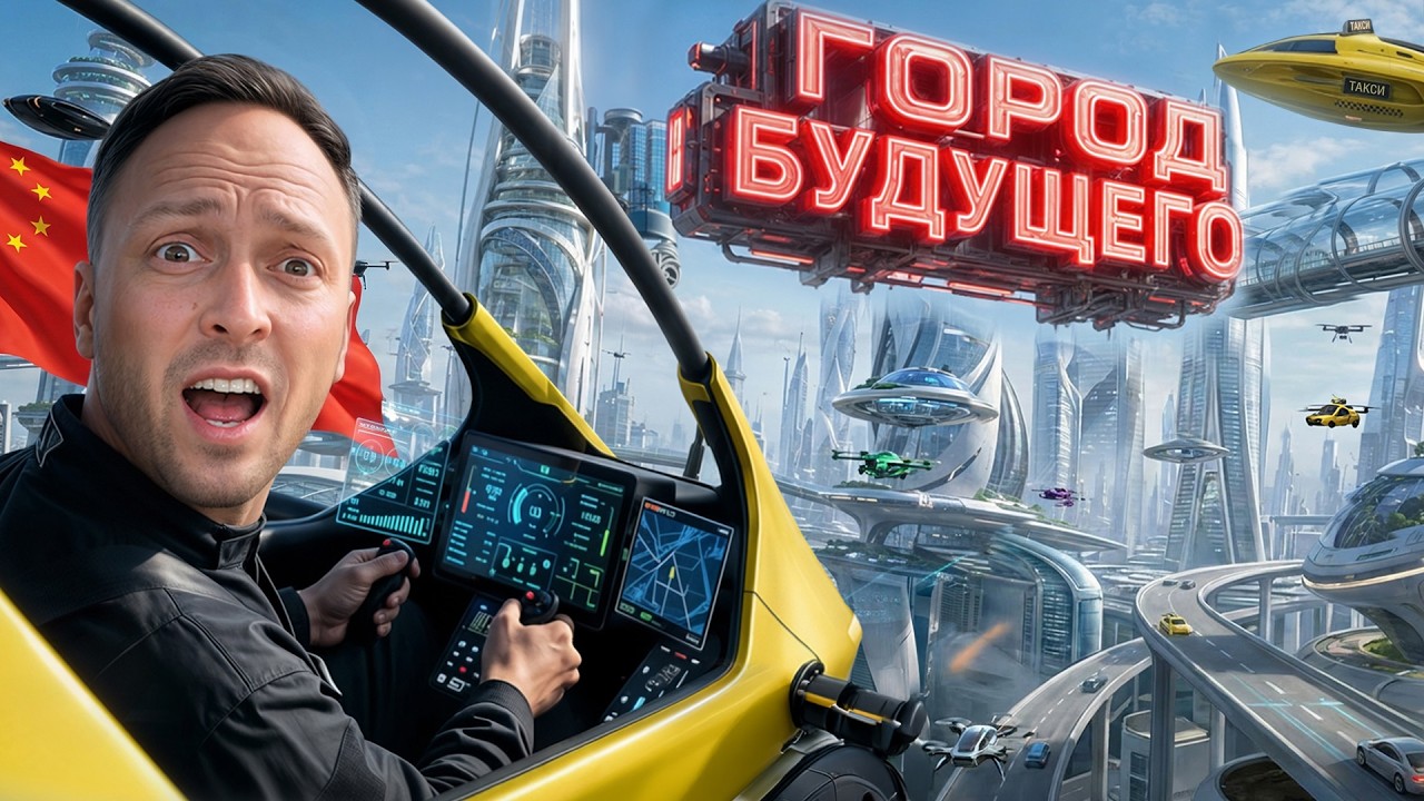 City of the Future! China&rsquo;s Crazy Project: Robots and Flying Cars