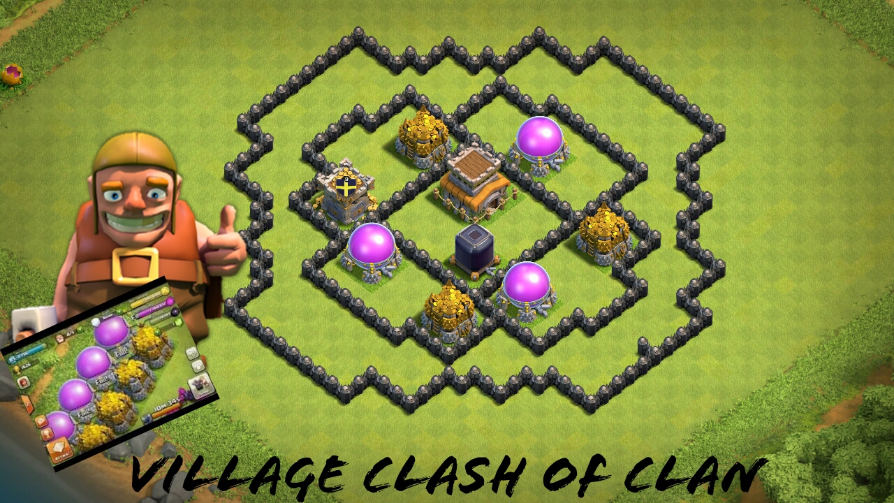 [COC] VILLAGE HDV 8 | FARMING RESSOURCES AVEC TOUR À BOMBES