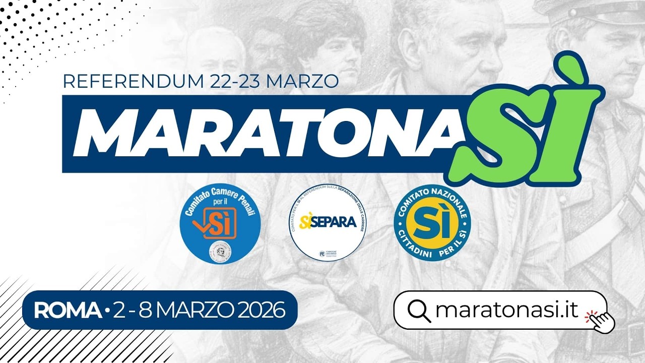 MARATONA Sì - 5 Marzo 2026
